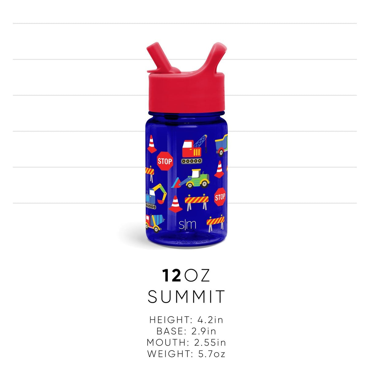 Cobalt blue container with vibrant cherry red lid, bright color palette design for product packaging or storage.