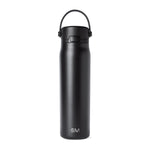 Sleek matte black product against white background